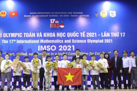 Việt Nam giành 2 huy chương Vàng Olympic quốc tế