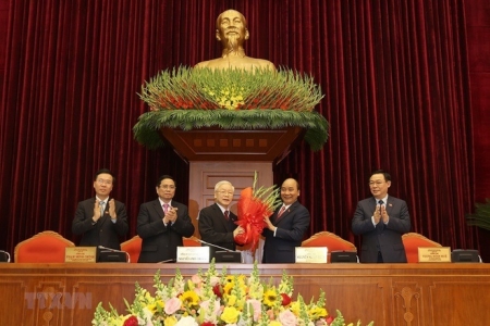 Đồng chí Nguyễn Phú Trọng được tín nhiệm bầu làm Tổng Bí thư Ban chấp hành Trung ương Đảng khóa XIII