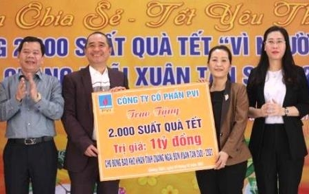 Quảng Ngãi: Chương trình "Xuân chia sẻ - Tết yêu thương"