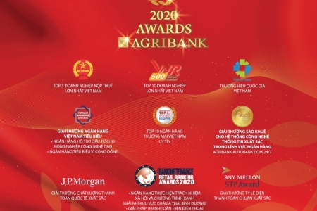 Agribank đứng thứ 173 - xếp hạng cao nhất trong các Ngân hàng Việt Nam tại bảng xếp hạng Brand Finance Banking 500 năm 2021