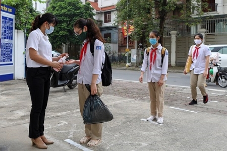 Hà Nội: Yêu cầu nhà trường sẵn sàng các điều kiện đón học sinh trở lại trường học