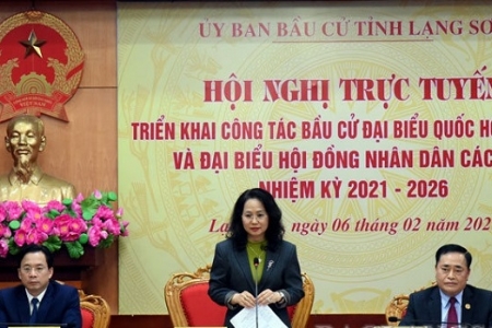 Lạng Sơn: Thành lập 14 ban bầu cử