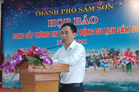 Thanh Hóa: Họp báo cung cấp thông tin về hoạt động du lịch biển Sầm Sơn 2021