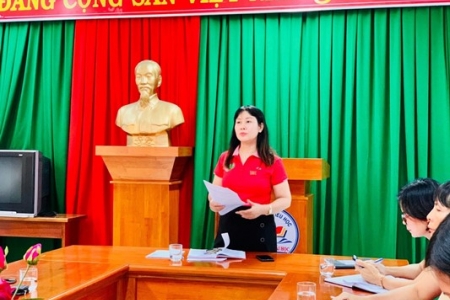 Cô Nguyễn Thị Thu Thủy, người khởi xướng, khơi nguồn, tạo sân chơi hấp dẫn cho các em học sinh