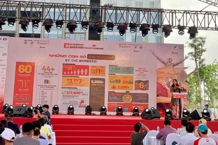 TPHCM: Khai mạc giải Marathon Quốc tế Techcombank mùa thứ 4