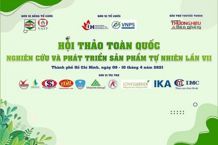 Hội thảo toàn quốc “Nghiên cứu và phát triển các sản phẩm tự nhiên lần thứ 7”