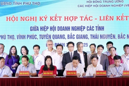 Đẩy mạnh liên kết, hợp tác hiệp hội doanh nghiệp các tỉnh trung du miền núi phía bắc