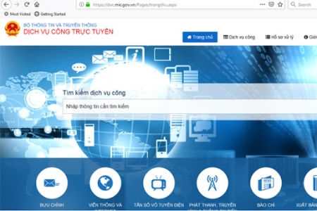 Cung cấp dịch vụ công trực tuyến là nhiệm vụ ưu tiên hàng đầu