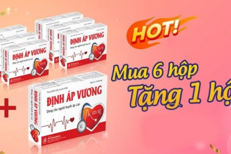 Đẩy lùi bệnh cao huyết áp nhờ sử dụng sản phẩm thảo dược Định Áp Vương