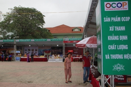 Thanh Hóa: Trưng bày 12 gian hàng sản phẩm OCOP