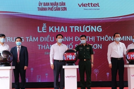 Thanh Hóa: Khai trương Trung tâm điều hành đô thị thông minh TP Sầm Sơn