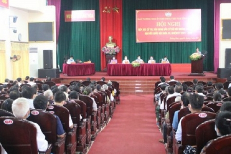 Hoằng Hóa (Thanh Hóa): Tiếp xúc cử tri của ứng cử viên đại biểu Quốc hội khóa XV, nhiệm kỳ 2021- 2026