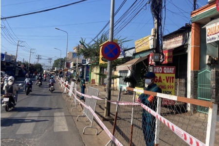 TP. Long Khánh: Truy vết, phong tỏa nhiều nơi liên quan đến bệnh nhân Covid-19