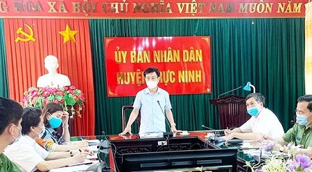 Nam Định: Thực hiện giãn cách xã hội toàn thị trấn Cổ Lễ (Trực Ninh)