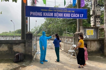 Phú Thọ ghi nhận thêm 1 ca mắc Covid-19