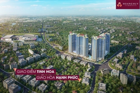 Hải Phòng: Khởi công Dự án đầu tư xây dựng 3 tòa nhà hỗn hợp Hoàng Huy Commerce