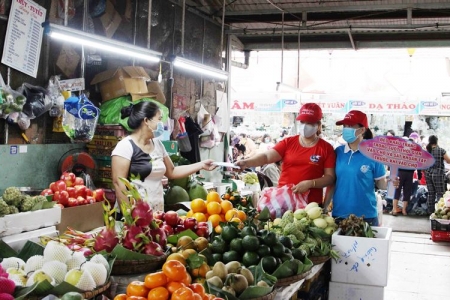 Hà Nội: Bảo đảm phòng, chống dịch Covid-19 tại chợ