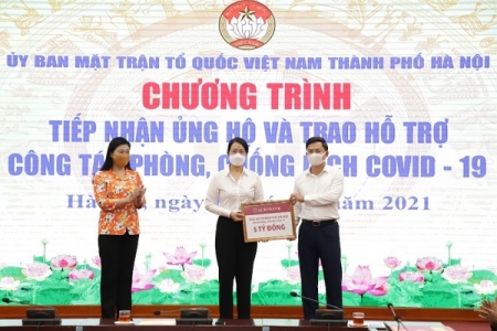 Agribank ủng hộ 5 tỷ đồng các địa phương phòng chống dịch Covid-19