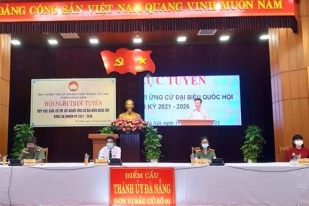 Thường trực Ban Bí thư Võ Văn Thưởng tiếp xúc trực tuyến với cử tri TP. Đà Nẵng