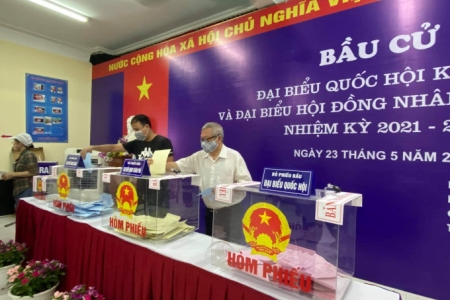 Thống kê ban đầu về tình hình cử tri đi bỏ phiếu tại một số địa phương