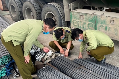 Quản lý thị trương Nghệ An: Tăng cường kiểm soát mặt hàng thép xây dựng