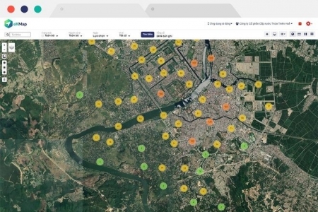 Ứng dụng công nghệ eKMap thành lập bản đồ số độ chính xác cao
