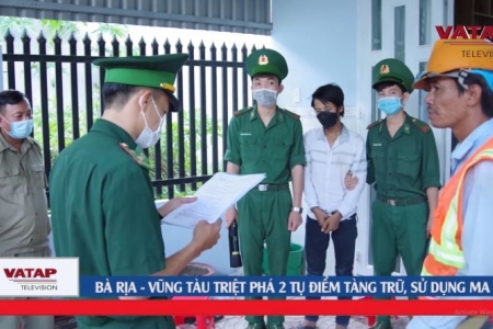 Bà Rịa- Vũng tàu liên tiếp bắt giữ 2 vụ tàng trữ ma tuý tổng hợp