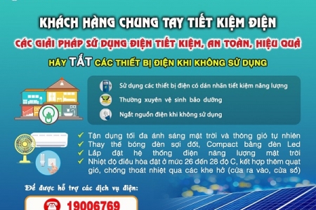 Tiêu thụ điện tại miền Bắc tăng kỷ lục, EVNNPC và Hà Nội tiết giảm điện tự dùng tại công sở làm việc