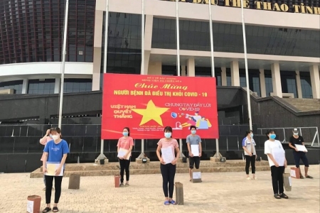 Ngày 6/6, 21 bệnh nhân Covid-19 ở Bắc Giang được công bố khỏi bệnh