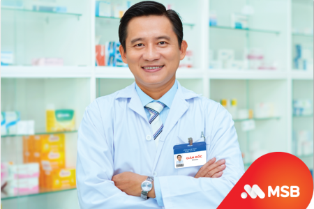 MSB ưu đãi tín dụng cho doanh nghiệp ngành Dược và Y tế