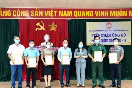 Thanh Hóa: Các doanh nghiệp, cá nhân ủng hộ hơn 28 tỷ đồng phòng chống dịch Covid-19