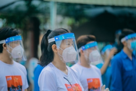 TPHCM: Hơn 4.000 thanh niên ra quân hỗ trợ các điểm tiêm vaccine phòng Covid-19