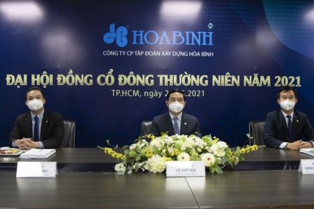 Đại hội đồng cổ đông 2021: Hòa Bình đặt kế hoạch lợi nhuận sau thuế tăng 180,9%