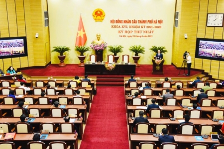 Khai mạc kỳ họp thứ nhất HĐND thành phố Hà Nội khóa XVI, nhiệm kỳ 2021-2026