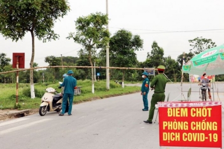 Bắc Ninh: Tạm dừng hoạt động các chốt kiểm soát dịch trên địa bàn huyện Lương Tài