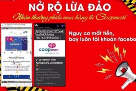 Quảng Nam: Cảnh báo mạo danh Siêu thị Coopmart kỷ niệm 10 năm sinh nhật