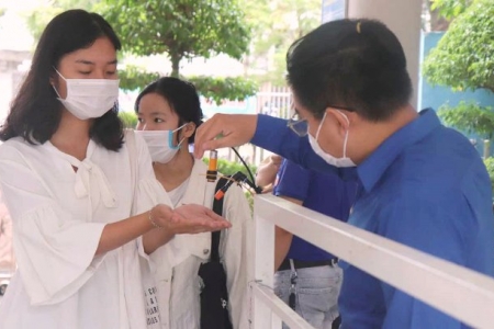 Đà Nẵng: Hơn 800 tình nguyện viên “Tiếp sức mùa thi”