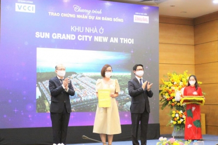 Sun Property “ẵm” 4 giải thưởng tại chương trình “Dự án đáng sống 2021”