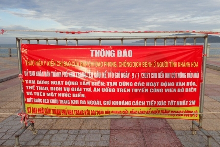 Khánh Hòa: Một số hình ảnh về phòng chống dịch bệnh covid- 19 tại thành phố Nha Trang