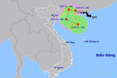 Từ đêm nay: Miền Bắc có mưa lớn do ảnh hưởng của áp thấp nhiệt đới