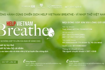 VinaCapital Foundation triển khai chương trình “Help Vietnam Breathe - Vì Nhịp thở Việt Nam”