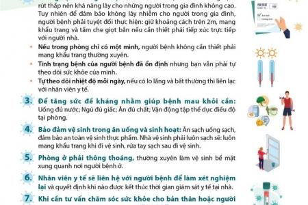 TP.HCM: 8 điều người bệnh cần làm khi thực hiện giám sát y tế tại nhà