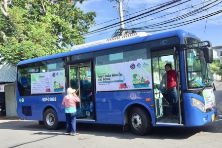 TP.HCM: Tổ chức các điểm bán hàng lưu động cung ứng kịp thời nhu cầu hàng hóa, lương thực thiết yếu cho người dân