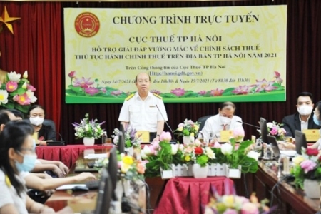 Cục Thuế Hà Nội: Đồng hành, tháo gỡ khó khăn cho doanh nghiệp, hộ kinh doanh bị ảnh hưởng bởi đại dịch Covid-19