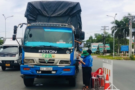 Hướng dẫn thời gian sử dụng giấy nhận diện phương tiện đi qua các địa phương đang áp dụng Chỉ thị 16