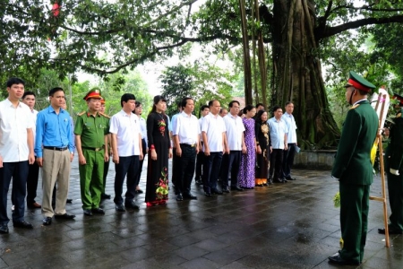 Khu di tích Quốc gia 27/7 - Nơi thể hiện truyền thống “Uống nước nhớ nguồn”