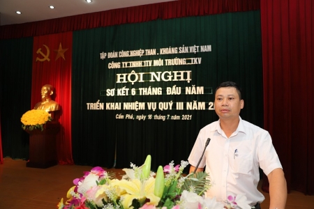 Công ty Môi trường sơ kết 6 tháng đầu năm, triển khai nhiệm vụ quý III/2021