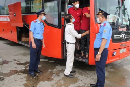 Thanh Hóa: Tạm dừng hoạt động vận tải hành khách đi, đến các tỉnh từ Nghệ An trở vào các tỉnh phía nam