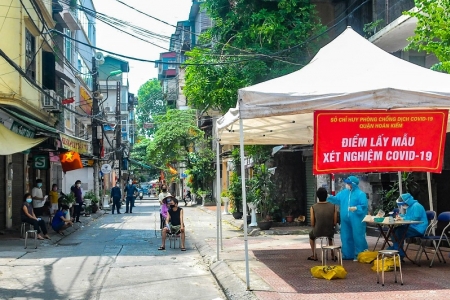 Hà Nội: Điều chỉnh phạm vi và thời gian cách ly y tế một số khu vực tại phường Chương Dương, quận Hoàn Kiếm