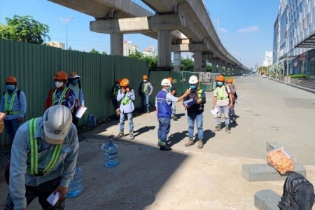 TP. Hồ Chí Minh: 7 công trình cấp bách được phép thi công trong lúc giãn cách xã hội